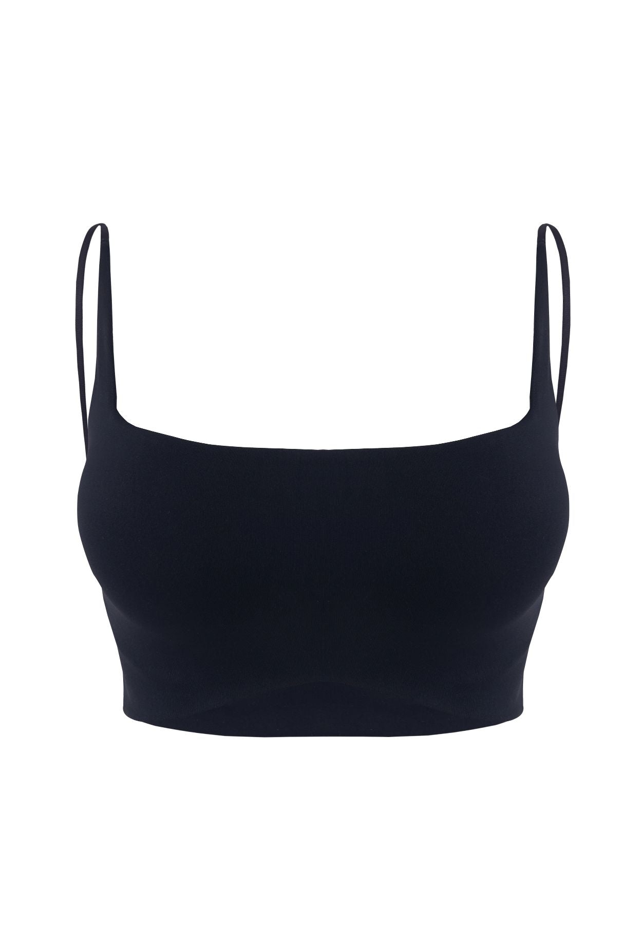 Essential Scoop-Neck Bralette - Black