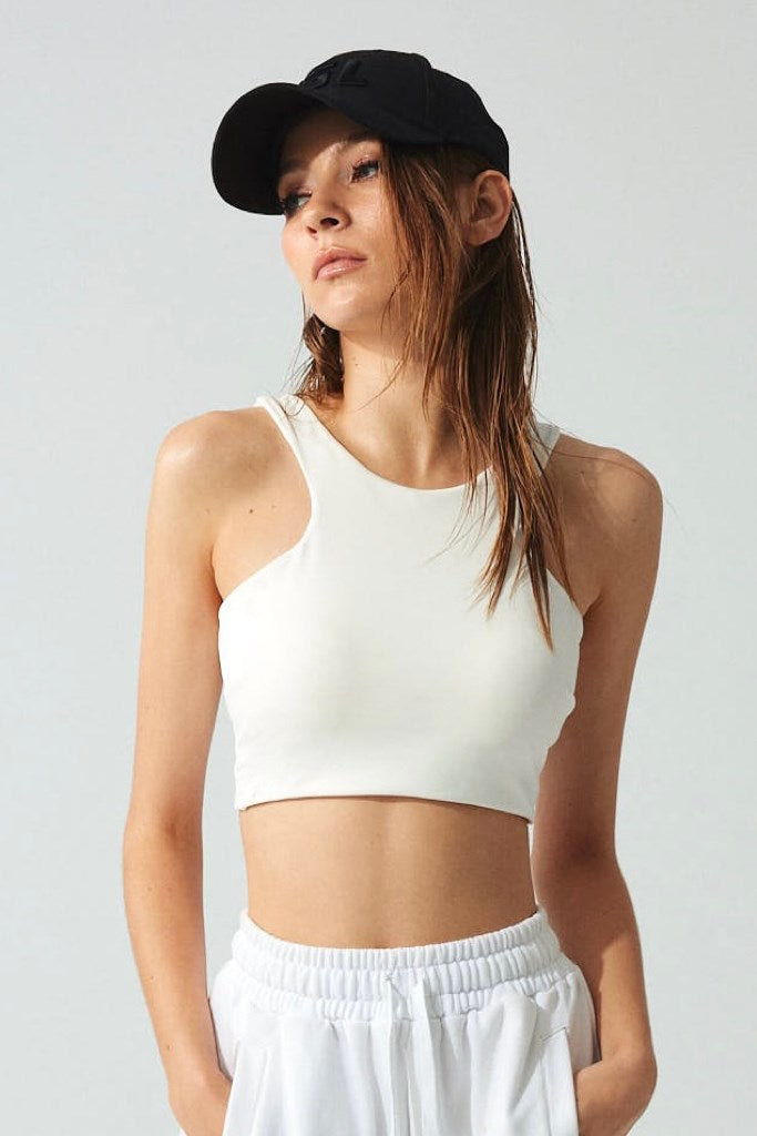 AIRY Y-NECK BRA TOP