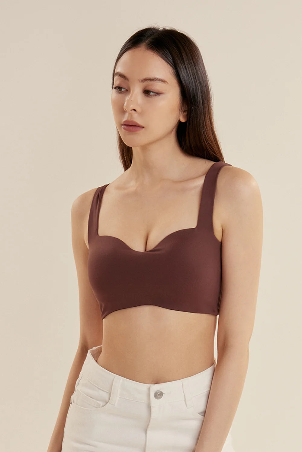 ESSENTIAL HEART SHAPE BRA TOP