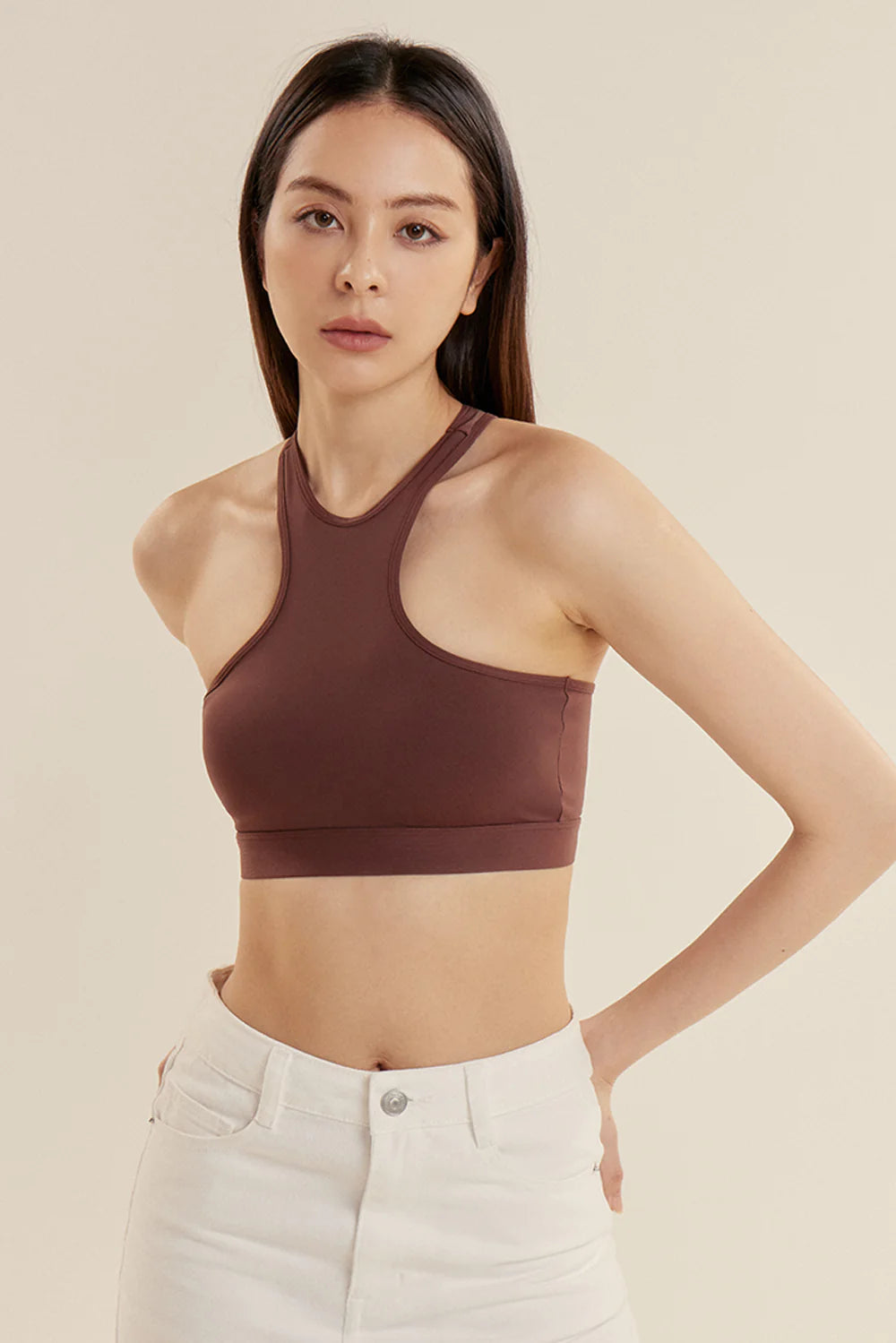 ESSENTIAL Y SHAPE BRA TOP