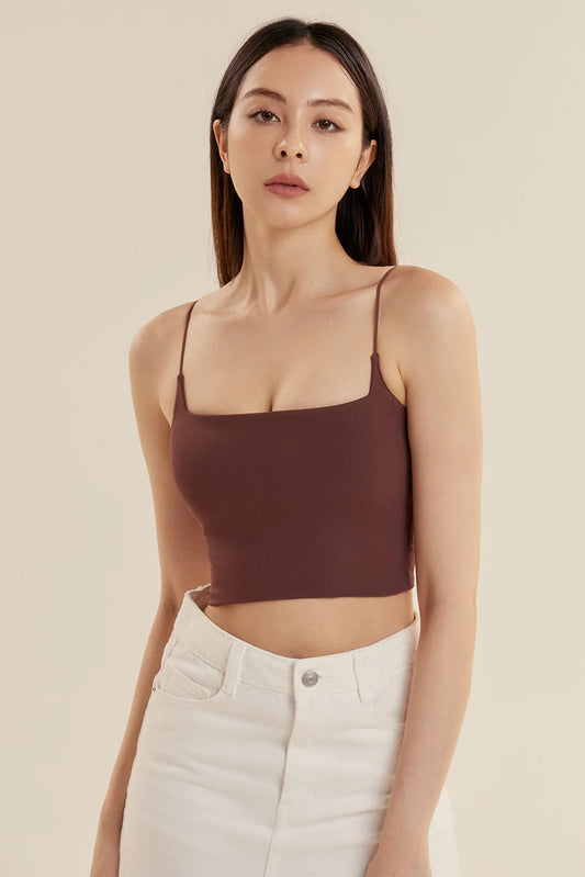 ESSENTIAL SEAMLESS BRA TOP