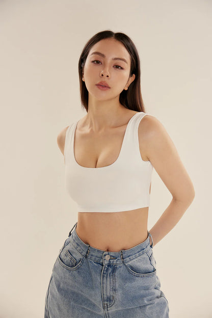 AIRY BACK LINE BRA TOP