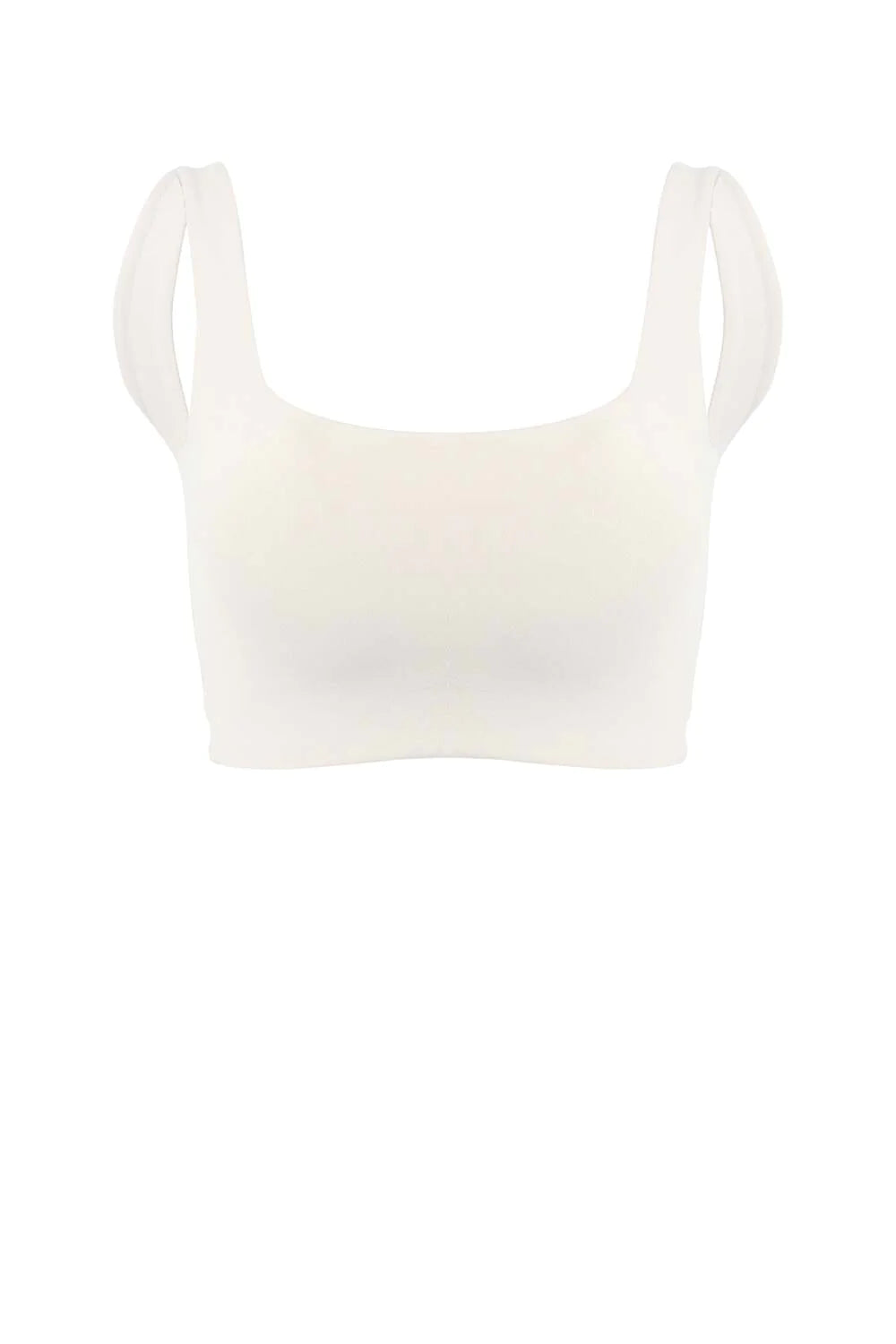 ESSENTIAL SQUARE NECK BRA TOP