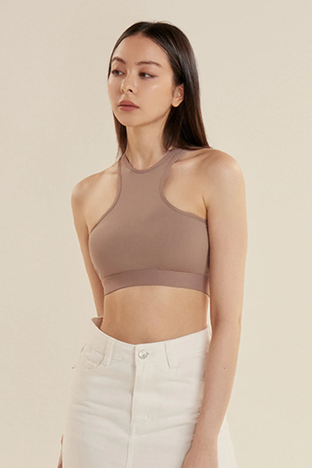 ESSENTIAL Y SHAPE BRA TOP