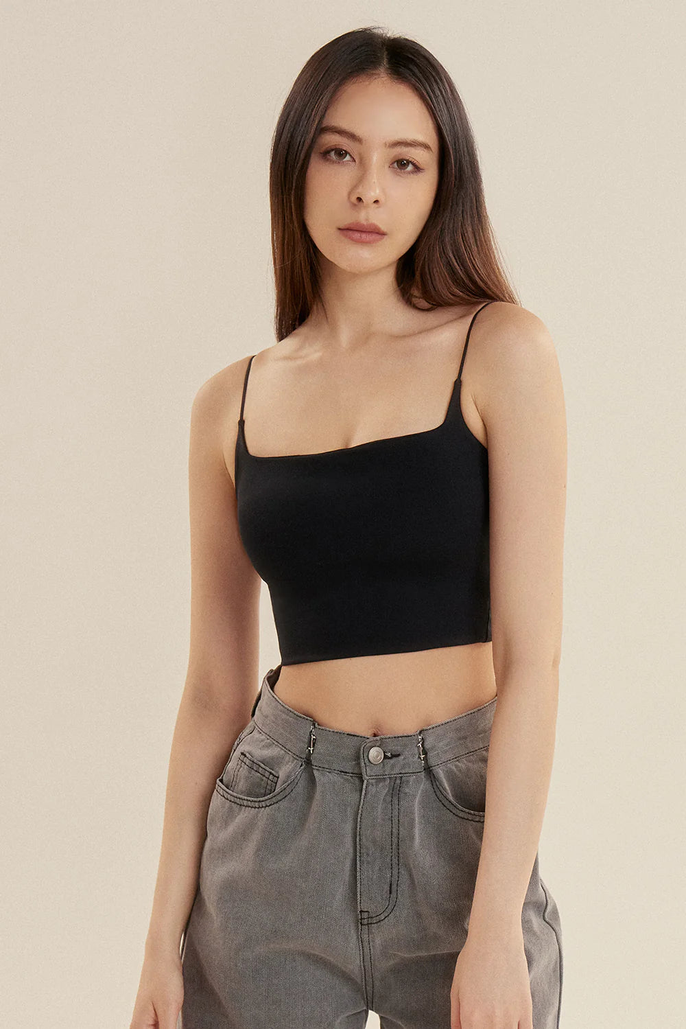 ESSENTIAL SEAMLESS BRA TOP