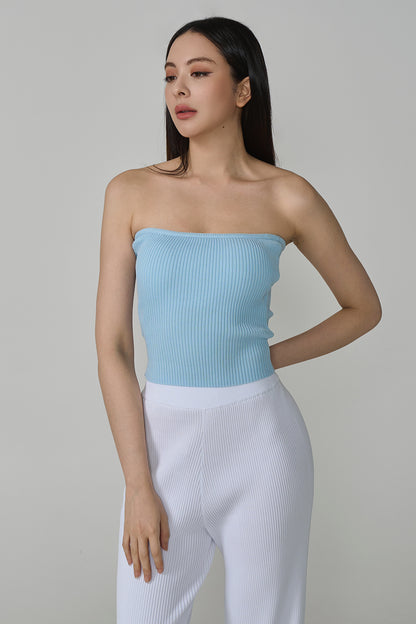 ICE KNIT STRAPLESS BRA TOP