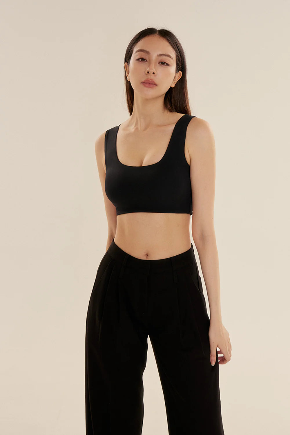 AIRY BACK LINE BRA TOP