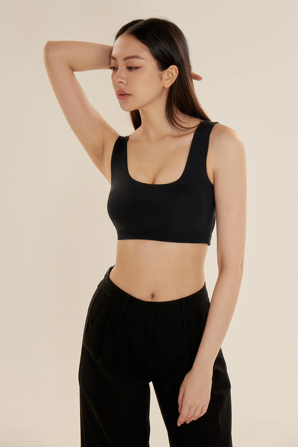 AIRY BACK LINE BRA TOP