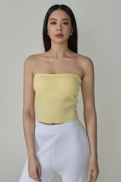 ICE KNIT STRAPLESS BRA TOP