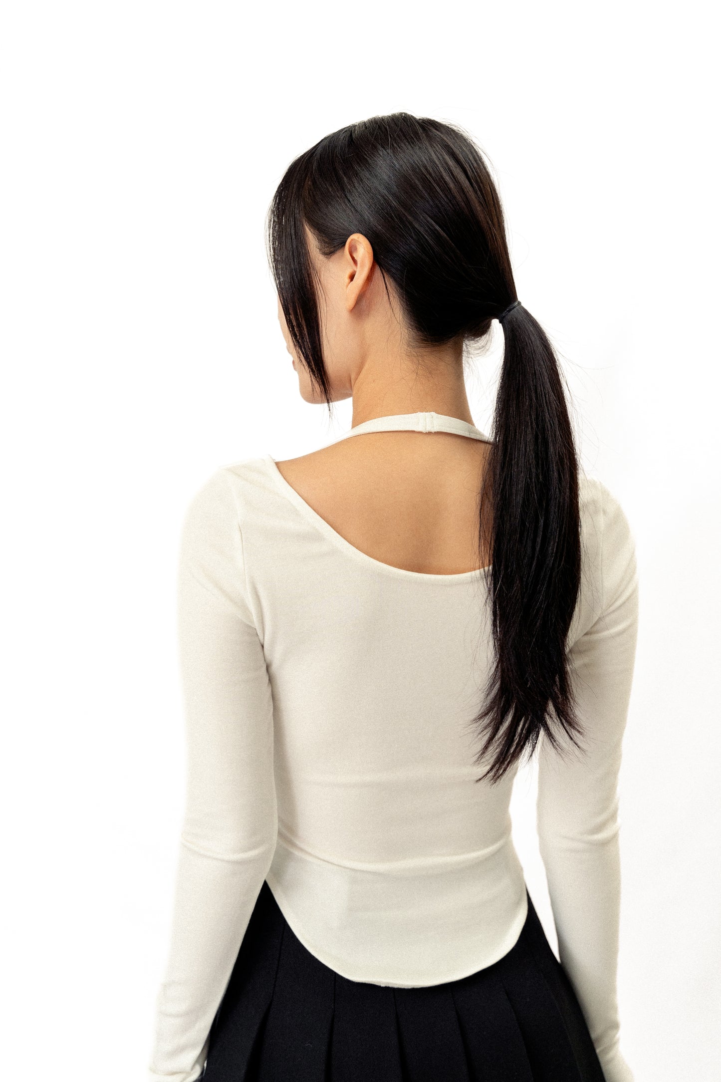 BACK LINE LONG SLEEVE TOP