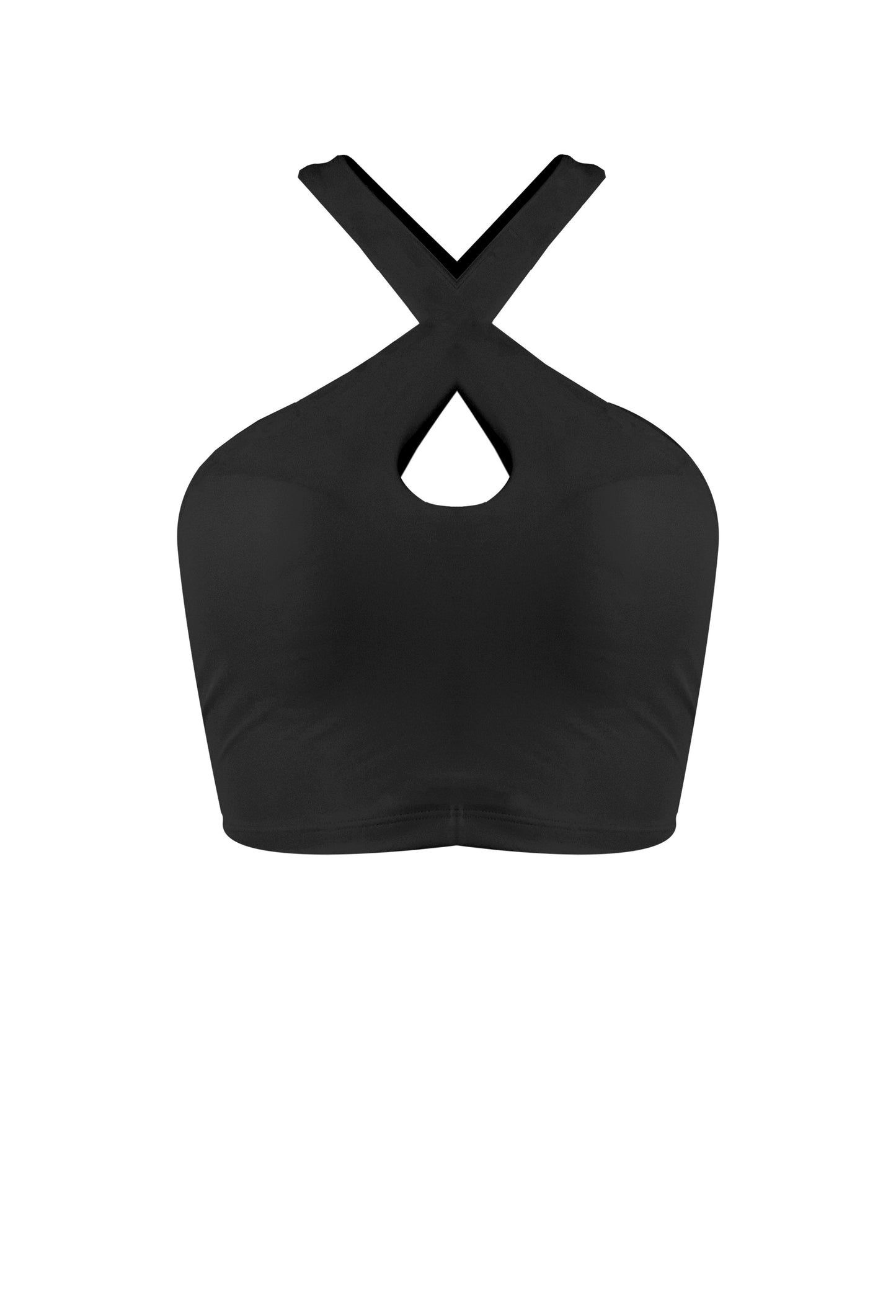 AIRY CROSS NECK BRA TOP