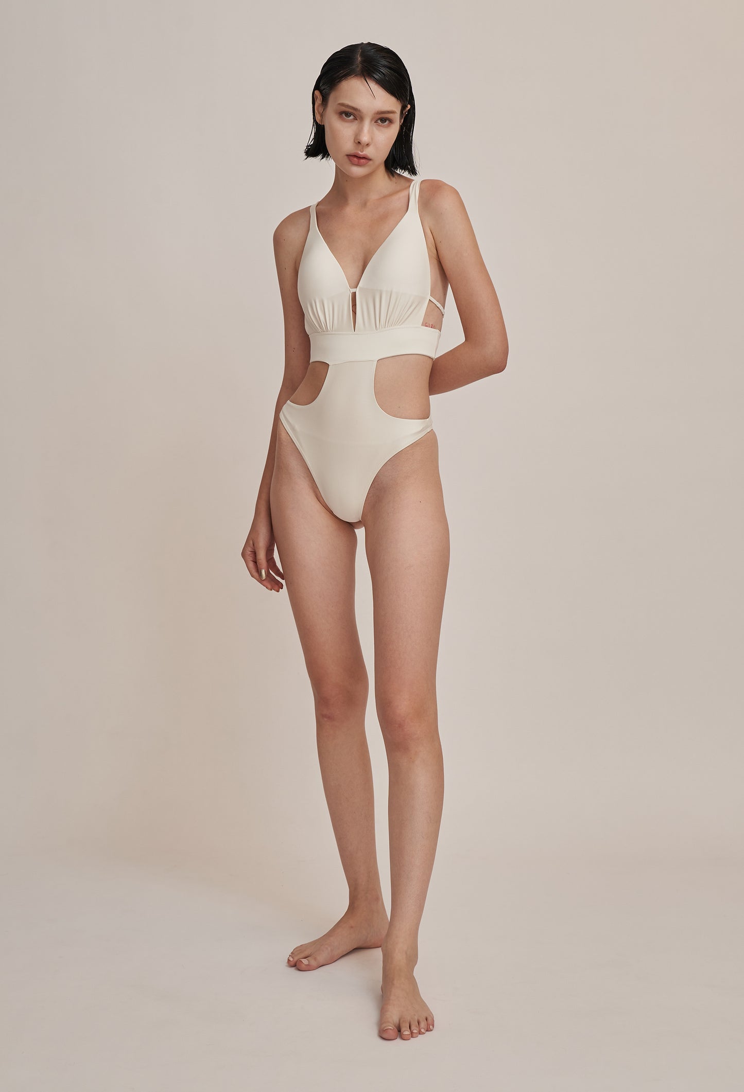 MUMM X VODA SWIM CUT-OUT SWIMSUIT