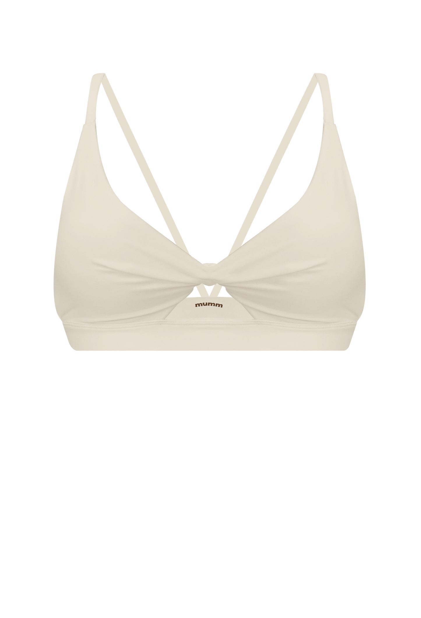 AIRY FRONT KNOT BRA TOP