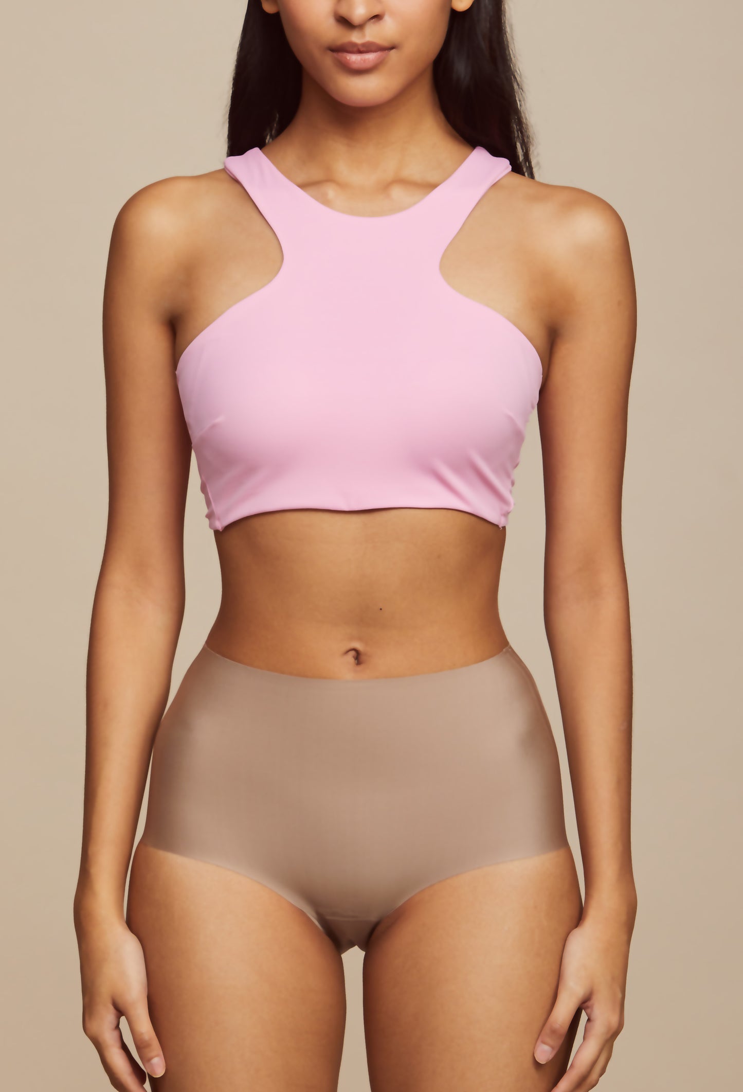 AIRY Y-NECK BRA TOP