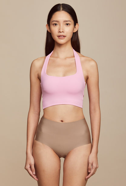 AIRY HALTER STRAP BRA TOP