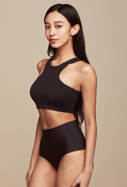 AIRY Y-NECK BRA TOP