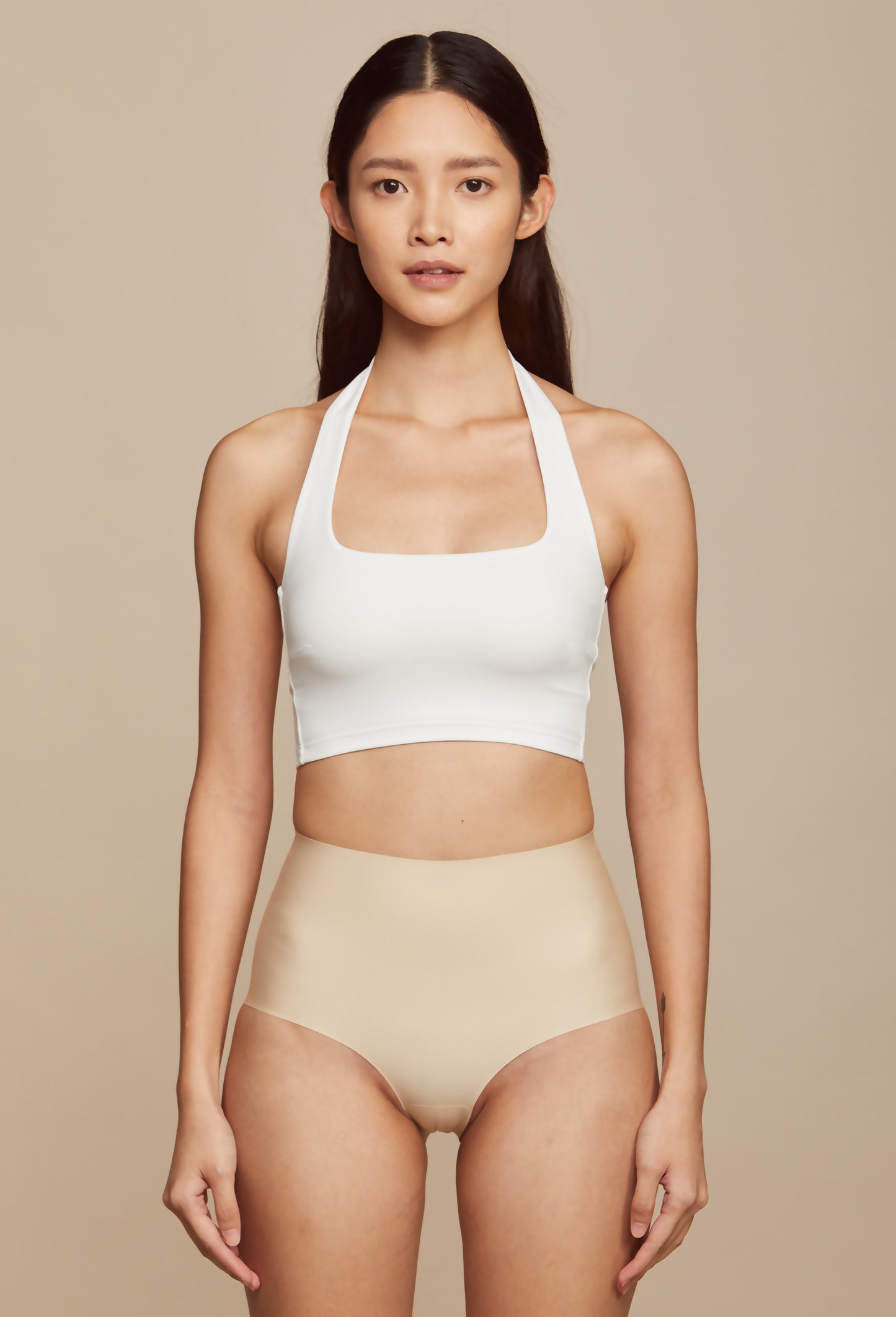 AIRY HALTER STRAP BRA TOP