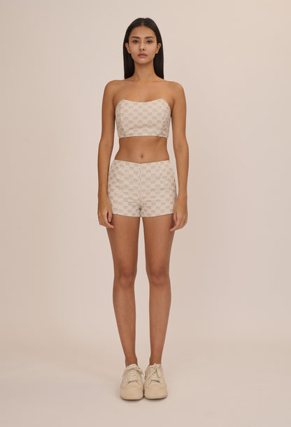 MONOGRAM JACQUARD SHORTS