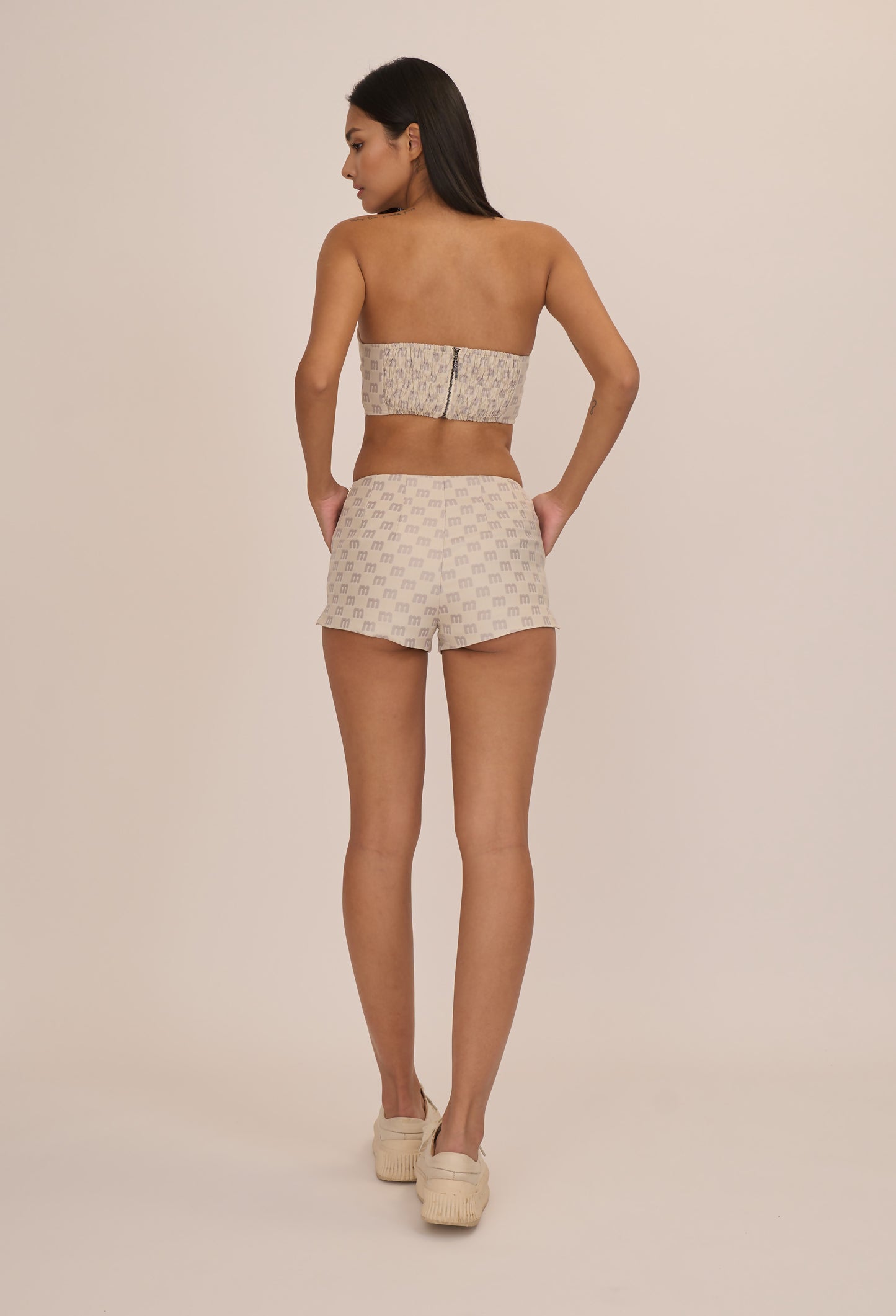 MONOGRAM JACQUARD SHORTS