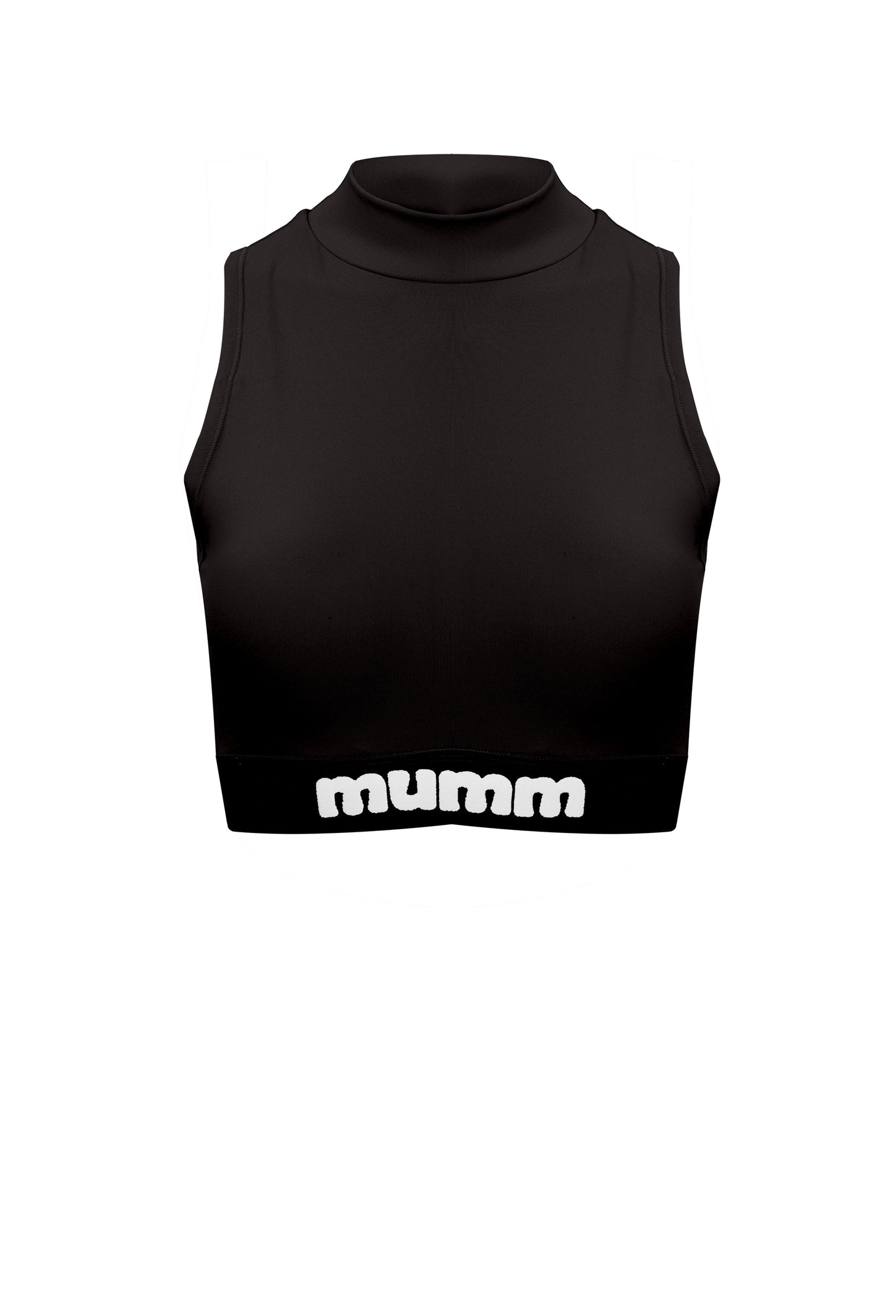 LOVE MUMM TURTLENECK BRA TOP