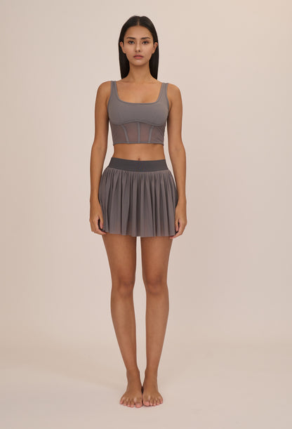 MUMM X JW THE MESH - SHEER SKIRT