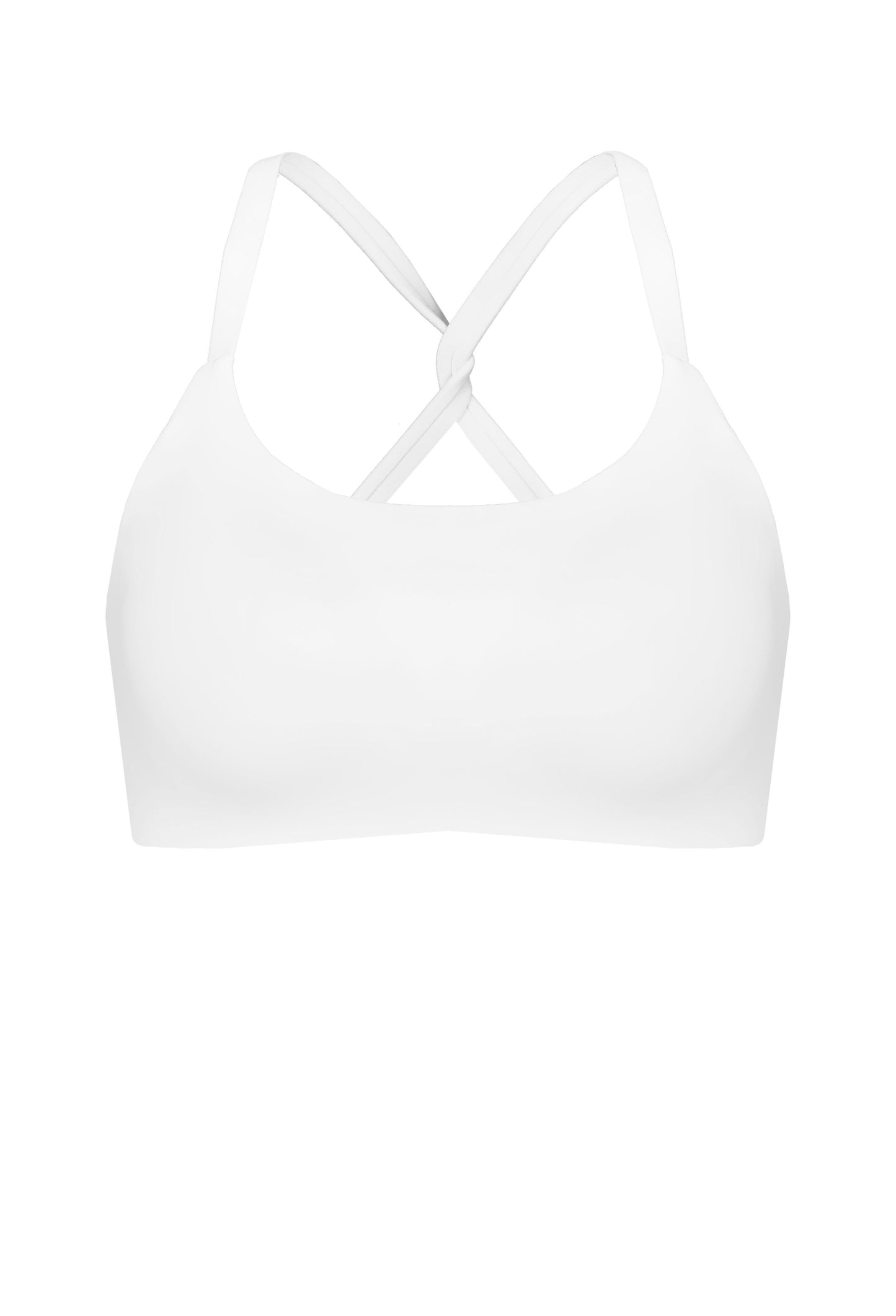 ELASTIC CROSS BACK BRA TOP