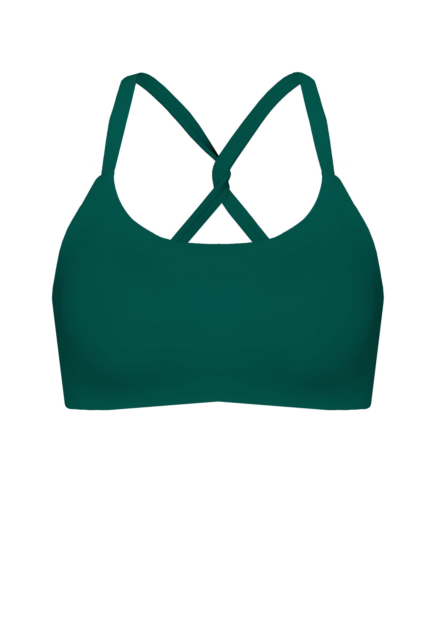 ELASTIC CROSS BACK BRA TOP