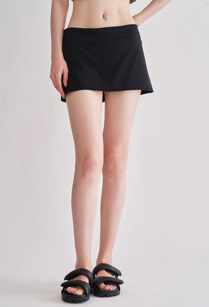 HUMAN HAUS LOW-RISE MINI SKIRT