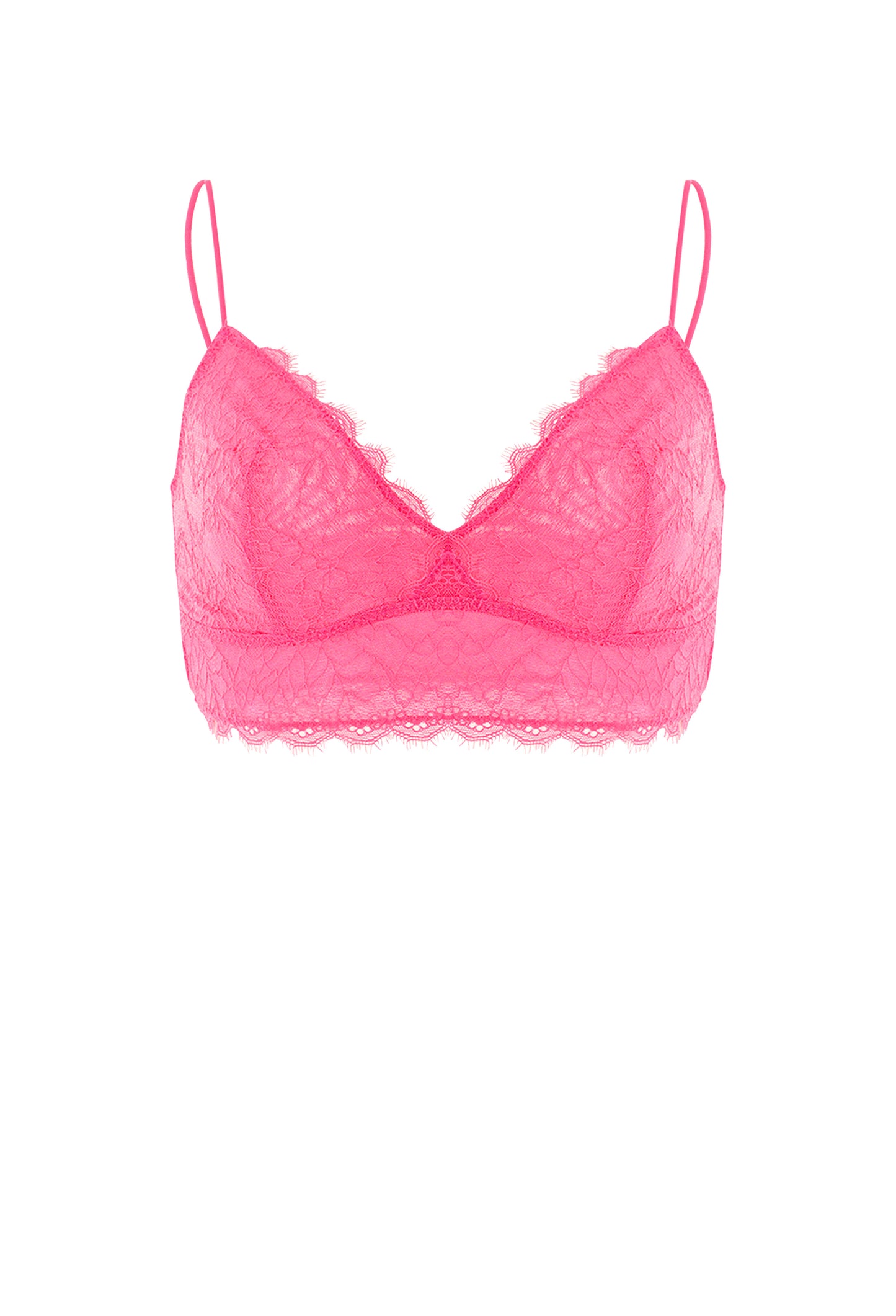 MUMM X LOVE LYNN LACE V-NECK BRALETTE