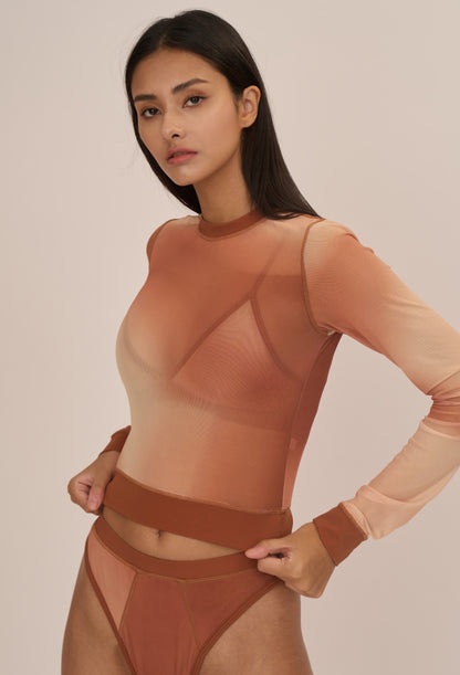 MUMM X JW THE MESH - PERFECT LONG SLEEVE TOP